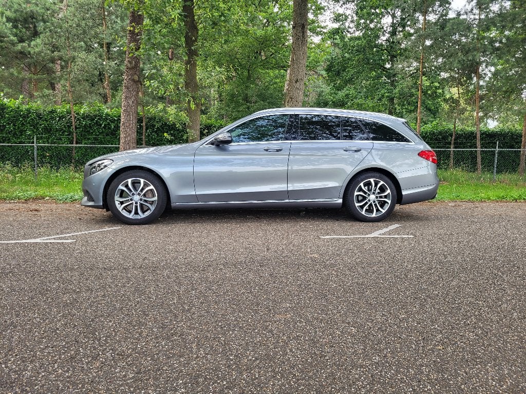 Mercedes C-Klasse C350 e Plug-in Hybrid 279 PK met TREKHAAK, Auto's, Automaat, Achterwielaandrijving, Zwart, Stationwagon