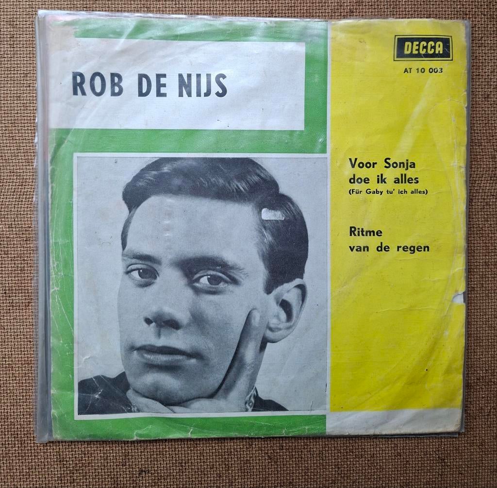 Nijs, Rob de  - Voor Sonja doe ik alles - Single is TOP, Cd's en Dvd's, Vinyl Singles, Gebruikt, 7 inch, Single, Ophalen of Verzenden