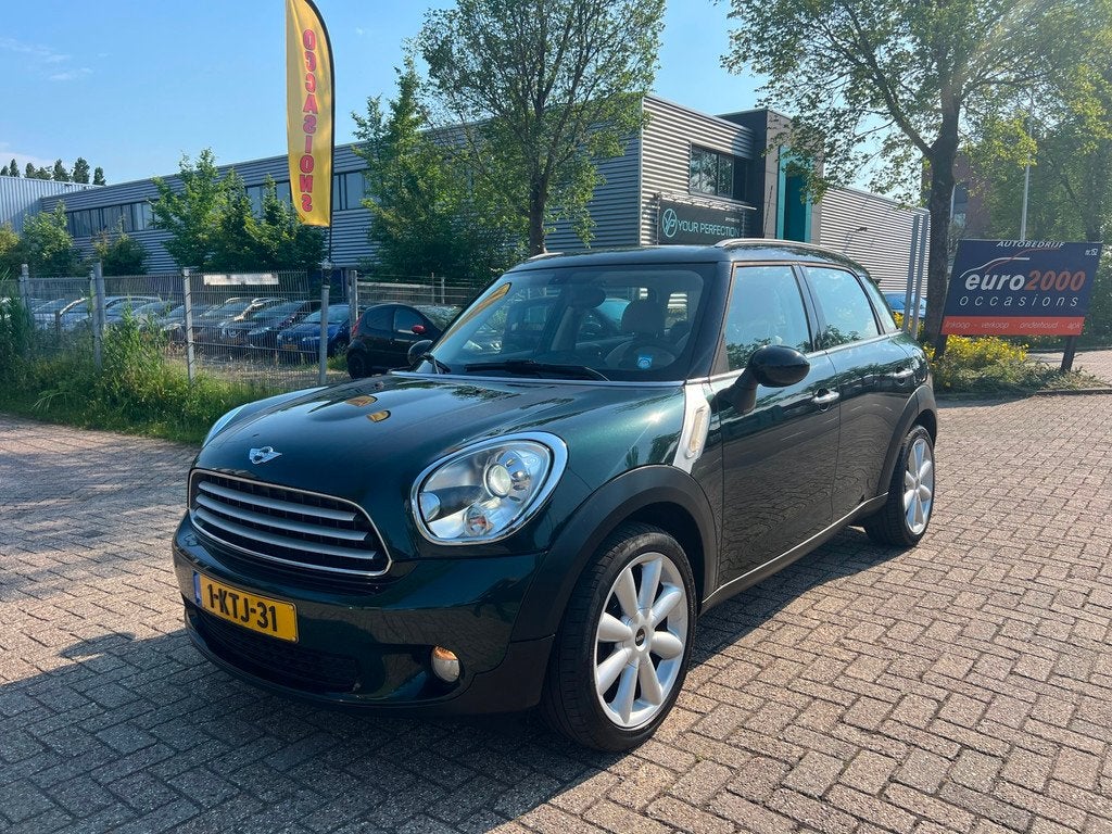 Mini Countryman 1.6 Cooper D Chili - Navigatie - Beige leder, Auto's, Mini, Voorwielaandrijving, Euro 5, Gebruikt, Beige