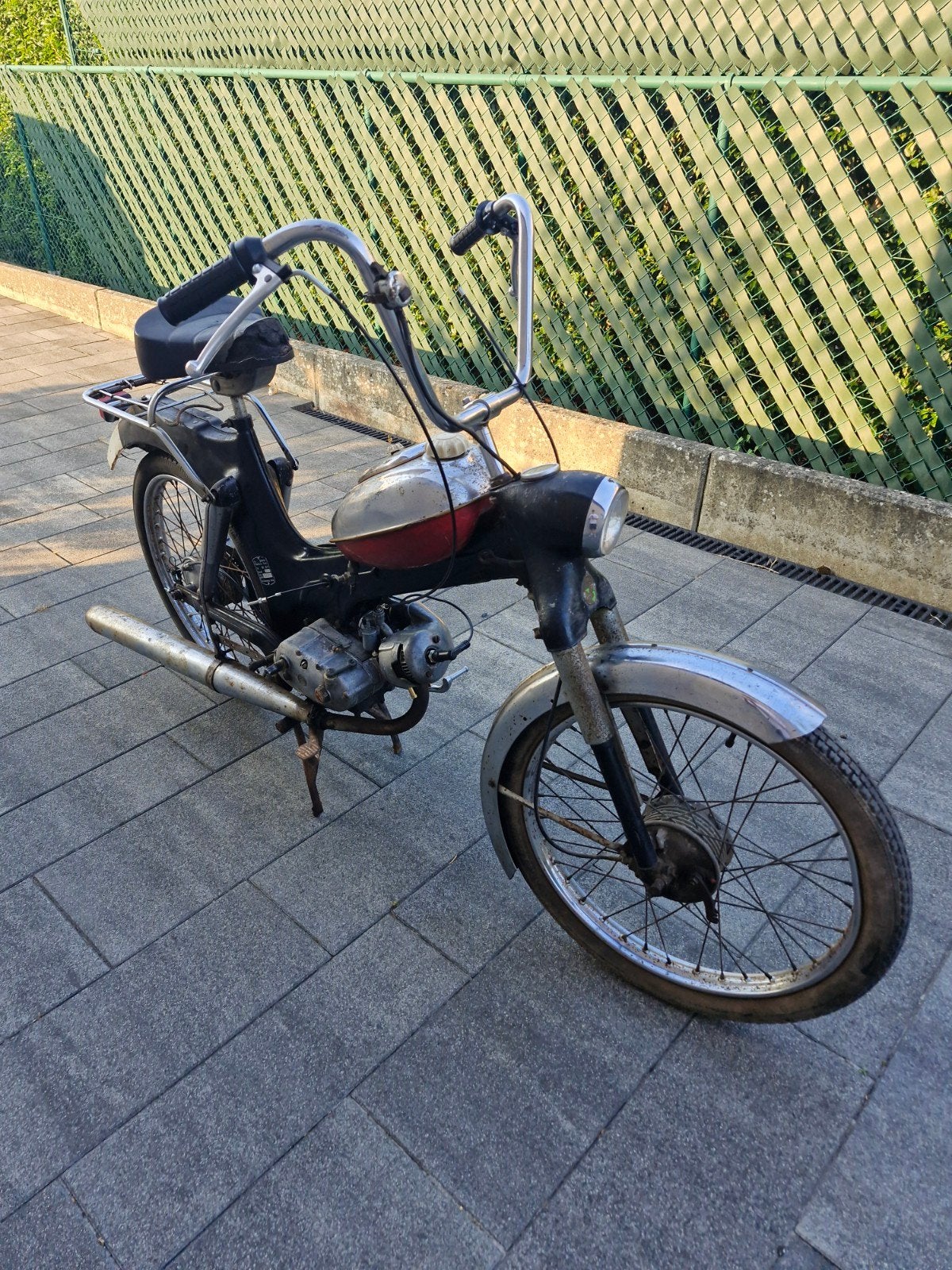 Puch ms50v van 1972, 3 voet, BELGIE!!, Ophalen, Gebruikt, Overige modellen, 3 versnellingen