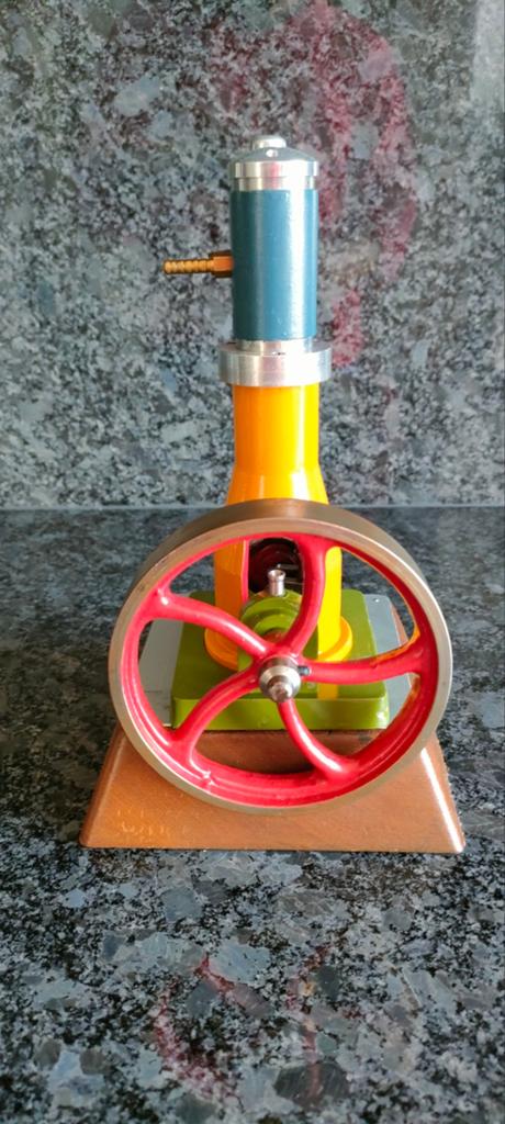 Stoommachine staande, Hobby en Vrije tijd, Modelbouw | Overige, Ophalen of Verzenden, Groter dan 1:32