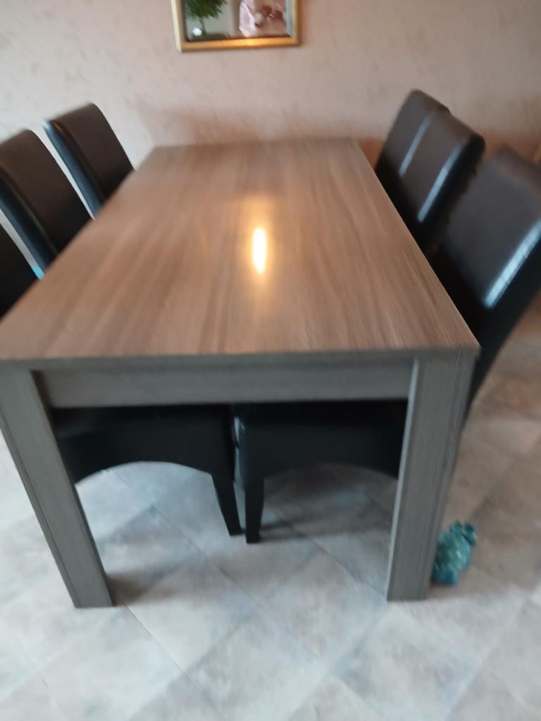 Eettafel 200x90 cm - Zonder stoelen ophalen in nijkerk, Huis en Inrichting, Tafels | Eettafels, Gebruikt, 200 cm of meer, Vijf personen of meer
