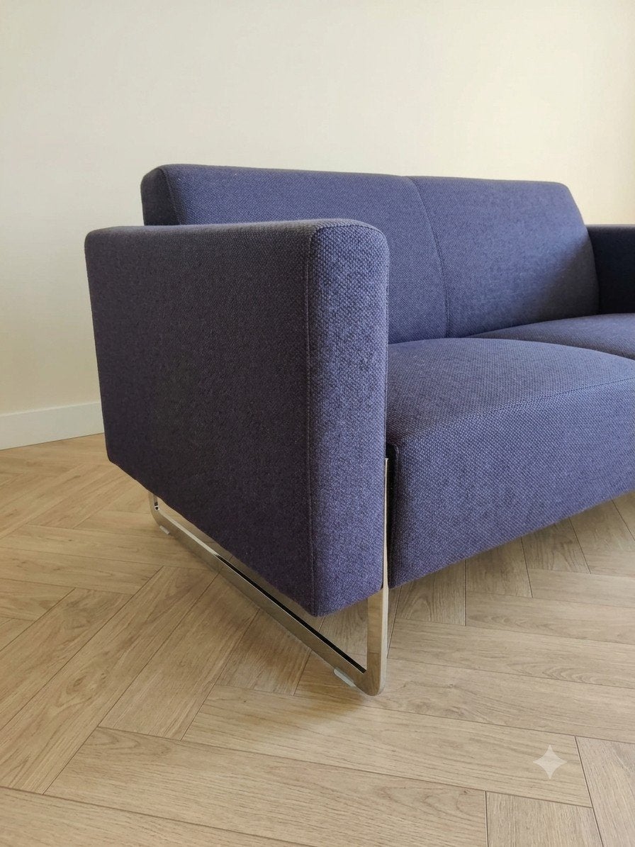 Artifort Mare | 2-zits | Blauw wol, Info@andriesign.nl, Tweepersoons, 75 tot 100 cm, Ophalen of Verzenden