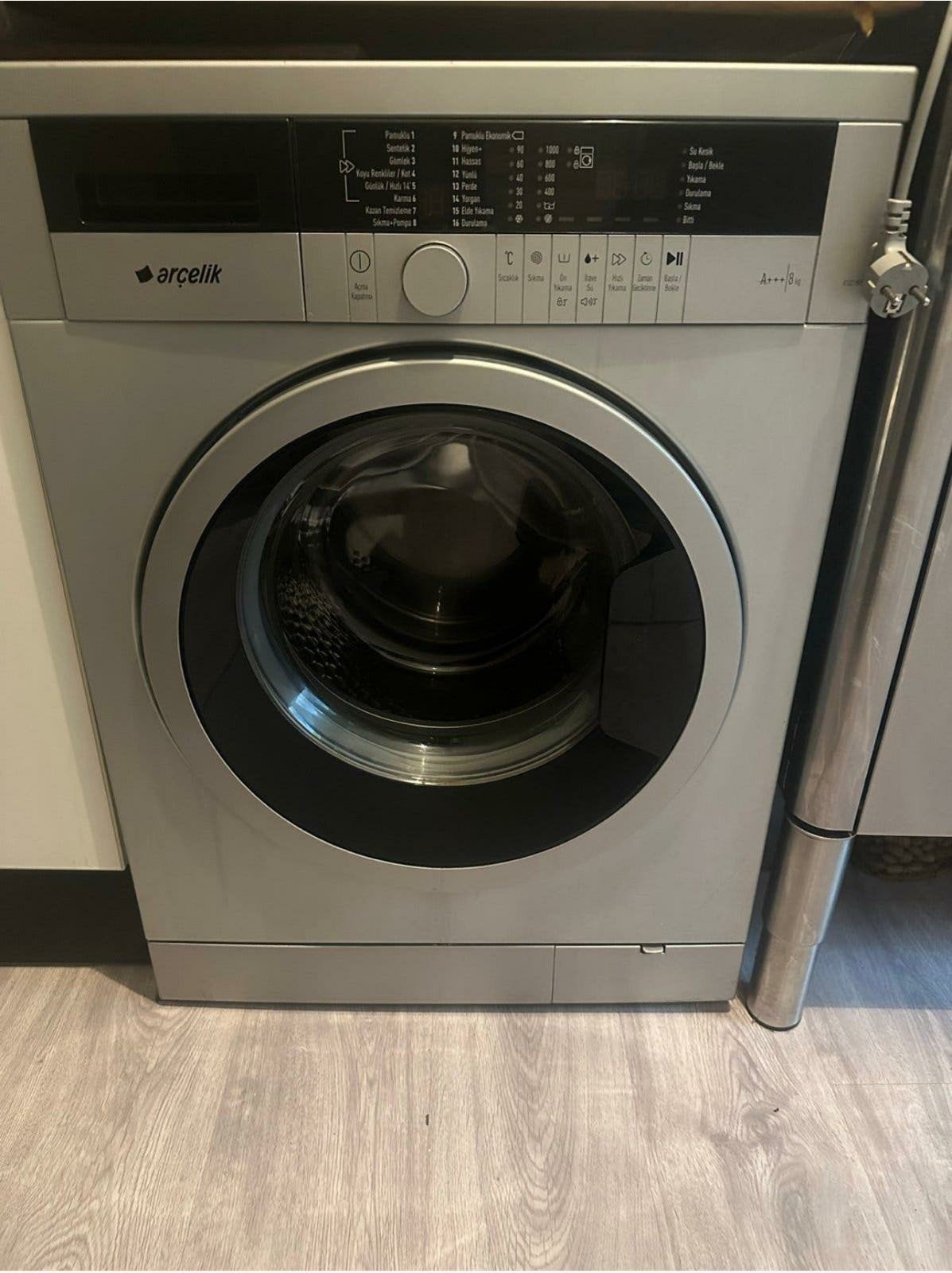 Energiezuinige Arçelik wasmachine A+++, 8kg, Ophalen, Zo goed als nieuw