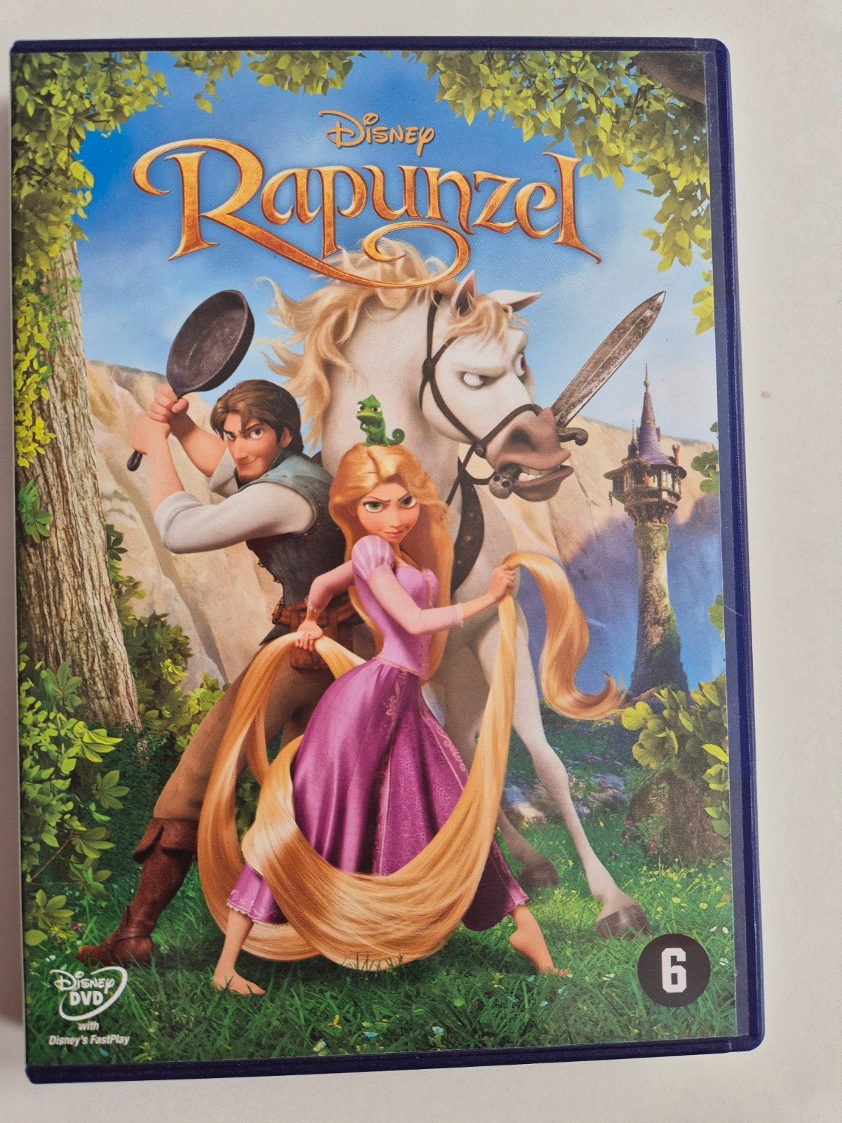 Disney Rapunzel DVD - Nederlands gesproken en ondertiteld, Bonusmateriaal, Nederlands, Ophalen of Verzenden, Zo goed als nieuw