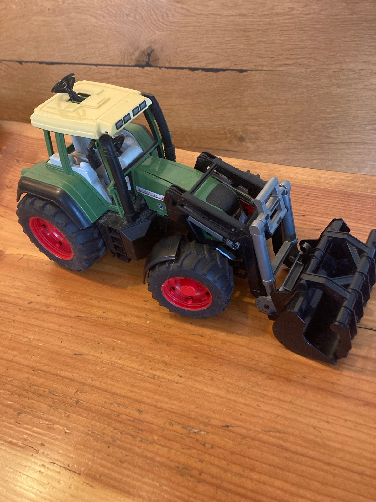 Bruder Fendt tractor met voorlader, Ophalen of Verzenden, Zo goed als nieuw