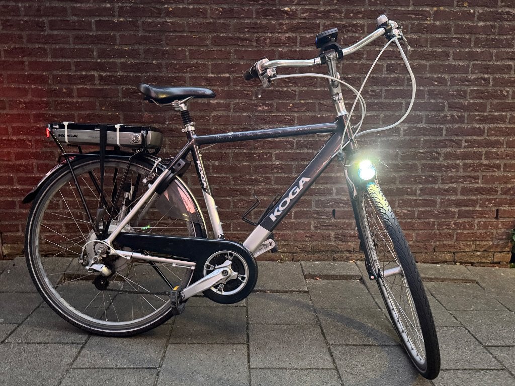 Mooie A-merk elektrische herenmodel E-bike fiets rijdt prima, Fietsen en Brommers, Elektrische fietsen, Ophalen, Zo goed als nieuw