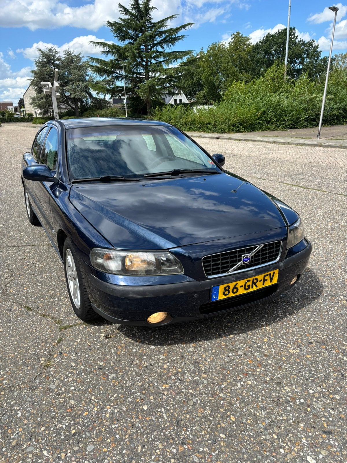 Volvo S60 2.4 140PK AUT * Nieuwe distributie en APK *, Auto's, Blauw, 2435 cc, Particulier, Blauw