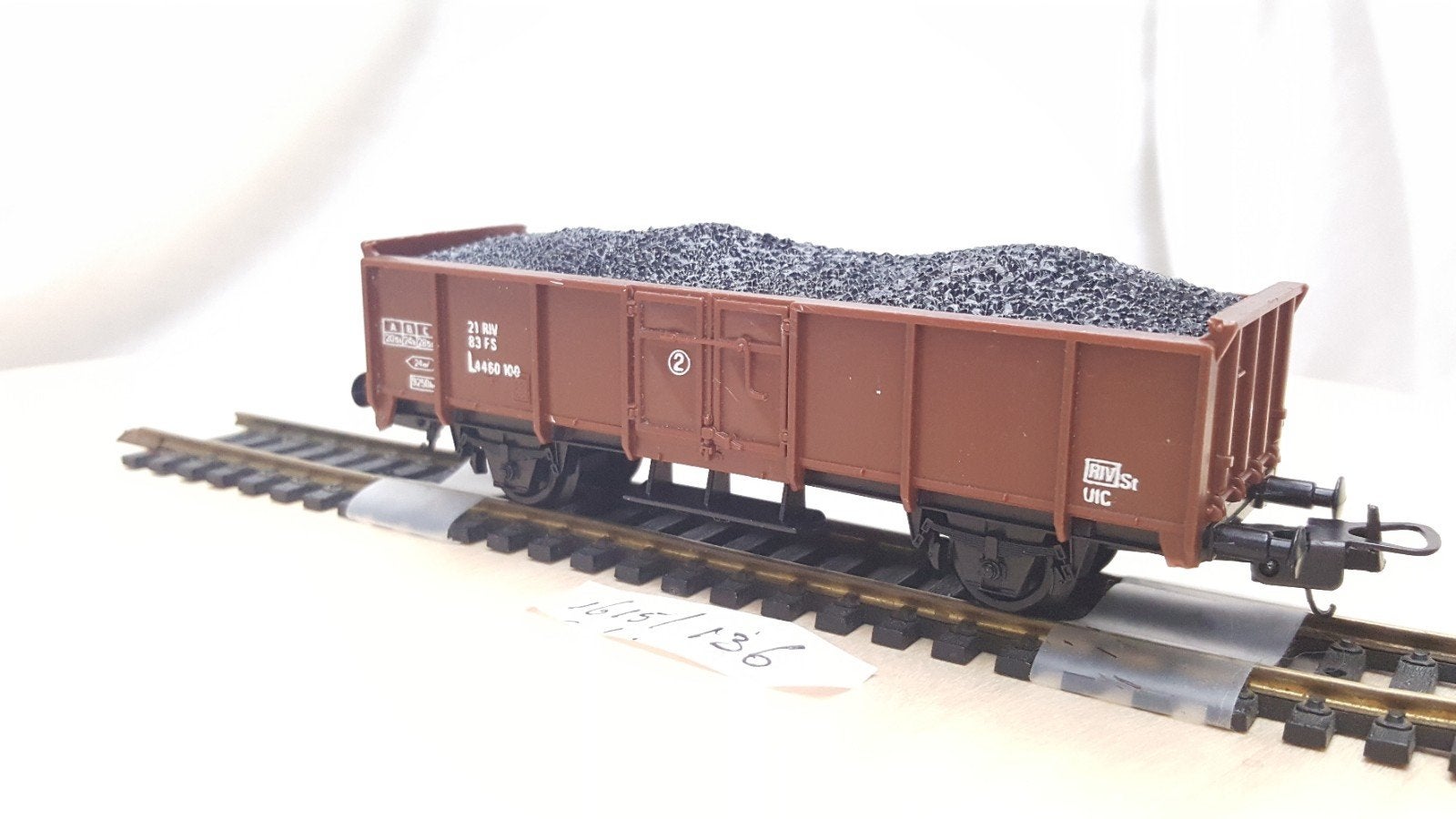 Lima H0 2009 Open hoge goederen wagen met org. Lading 1963, Gelijkstroom, Wagon, Ophalen of Verzenden, Zo goed als nieuw