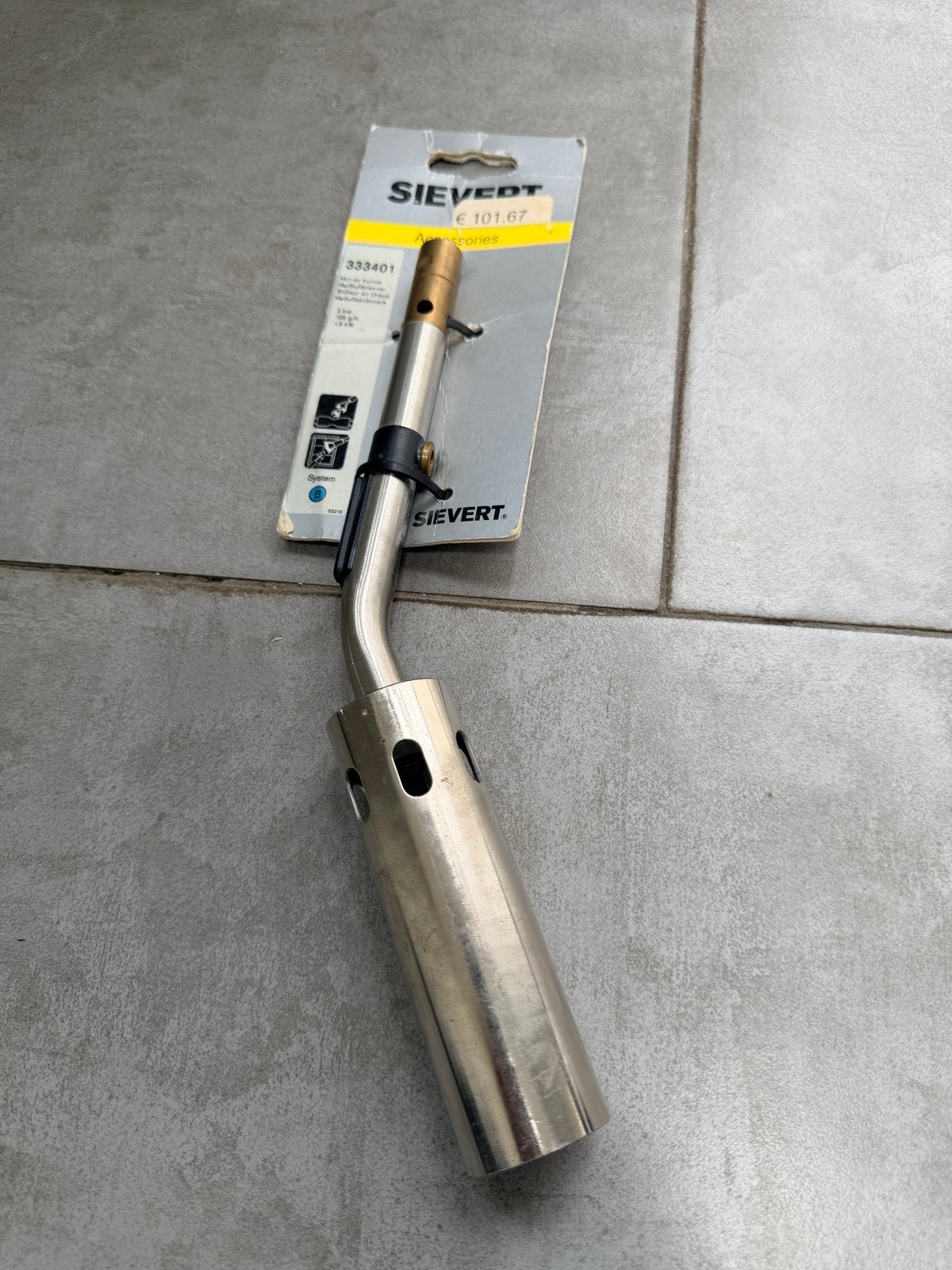 Siegert brander/soldeerbout - Nieuw in verpakking, Ophalen of Verzenden, Nieuw, Overige typen, Overige merken