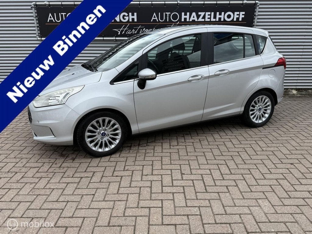 Ford B-Max 1.0 EcoBoost Titanium als nieuw | Camera | PDC V+, Auto's, Ford, Bedrijf, Te koop, B-Max, ABS, Achteruitrijcamera, Airbags