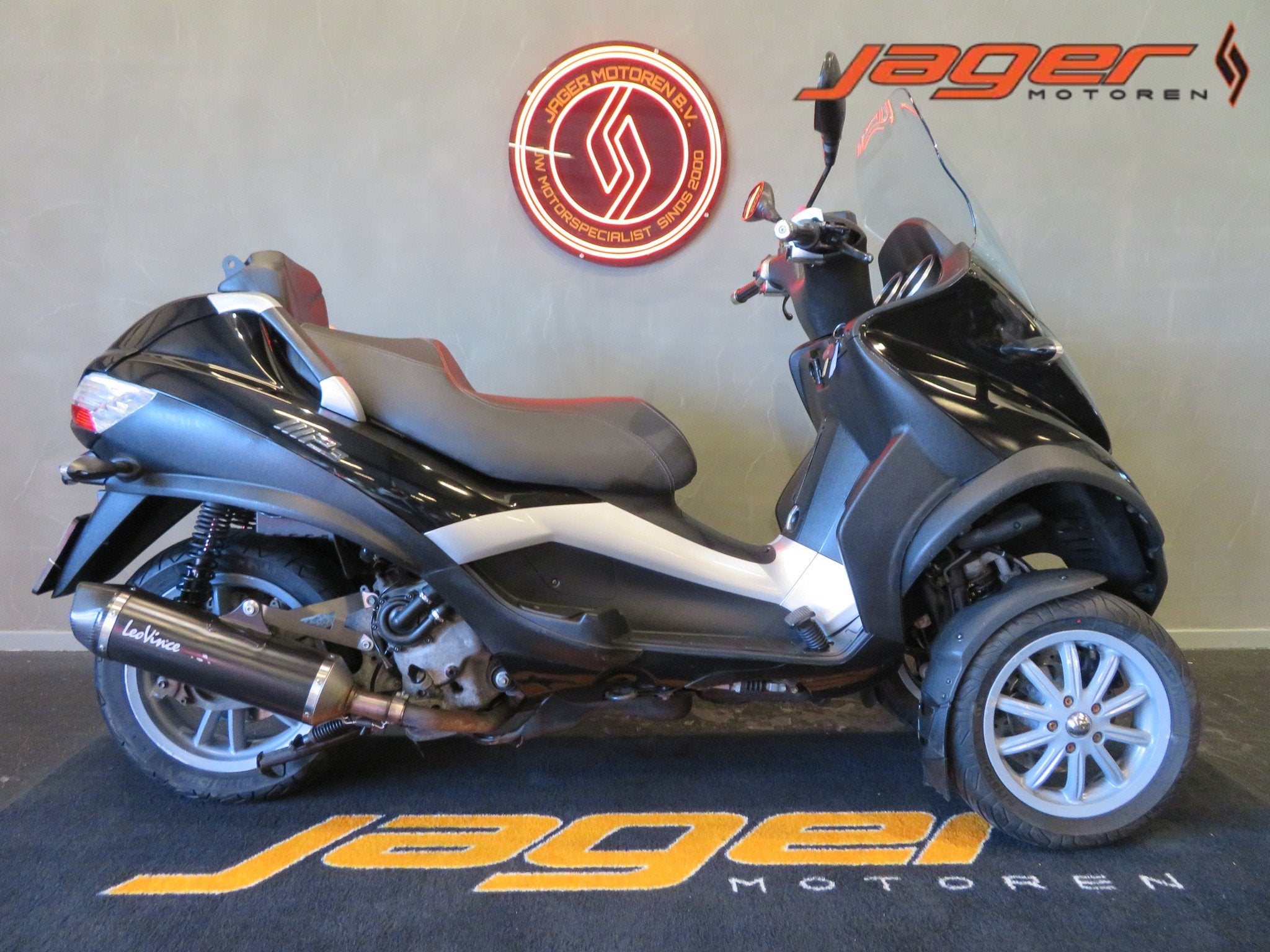 Piaggio MP3 400 LT MET VOETREM! (bj 2009), Scooter, 399 cc, 12 t/m 35 kW, Gebruikt