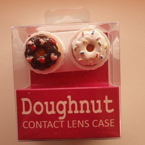 Contactlenzen houder Donuts, Ophalen of Verzenden, Nieuw, Ogen, Reiniging