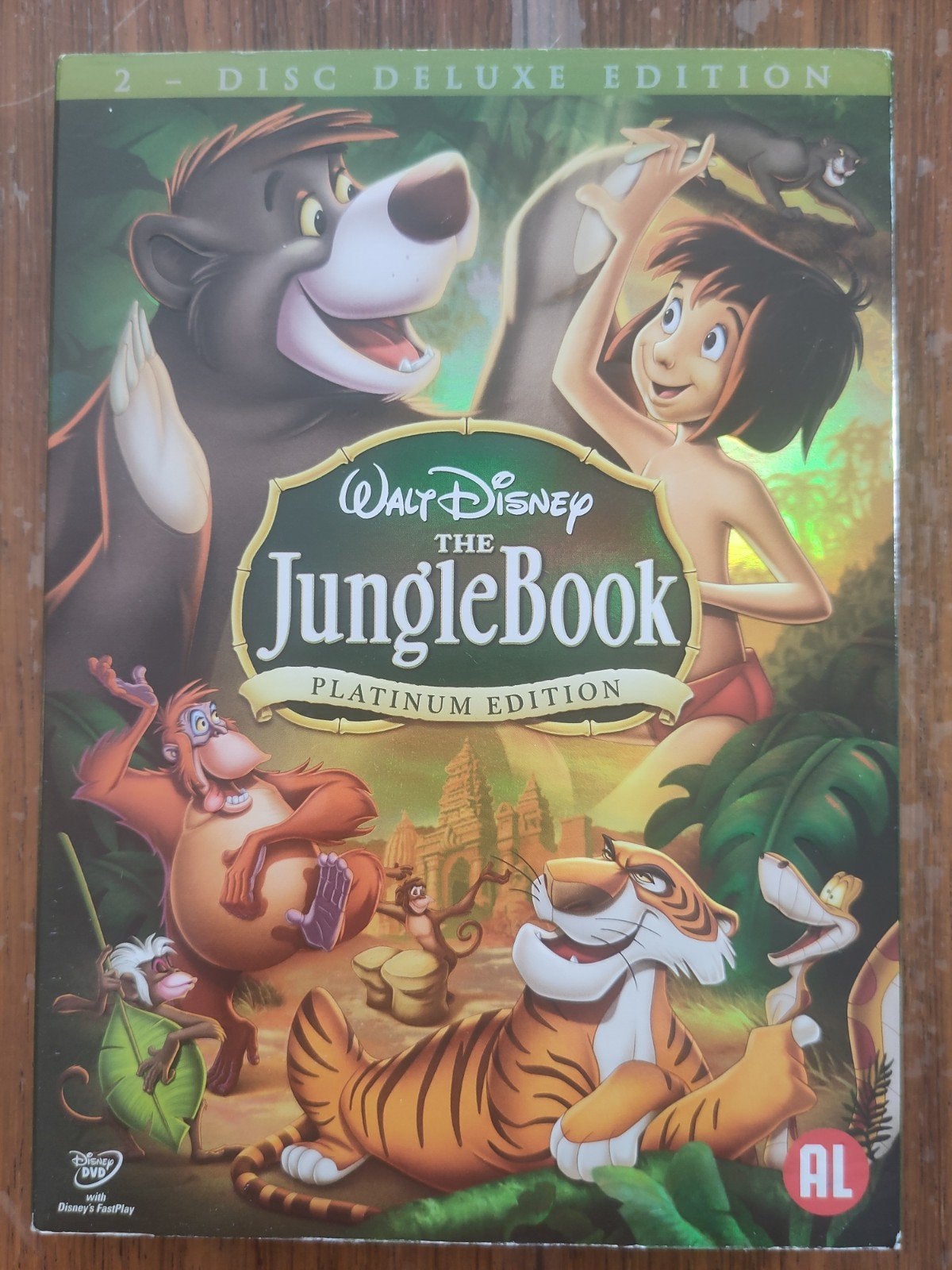 Disney's The Jungle Book Platinum Edition 2-Disc DVD, Bonusmateriaal, Gebruikt, Animatie, Alle leeftijden