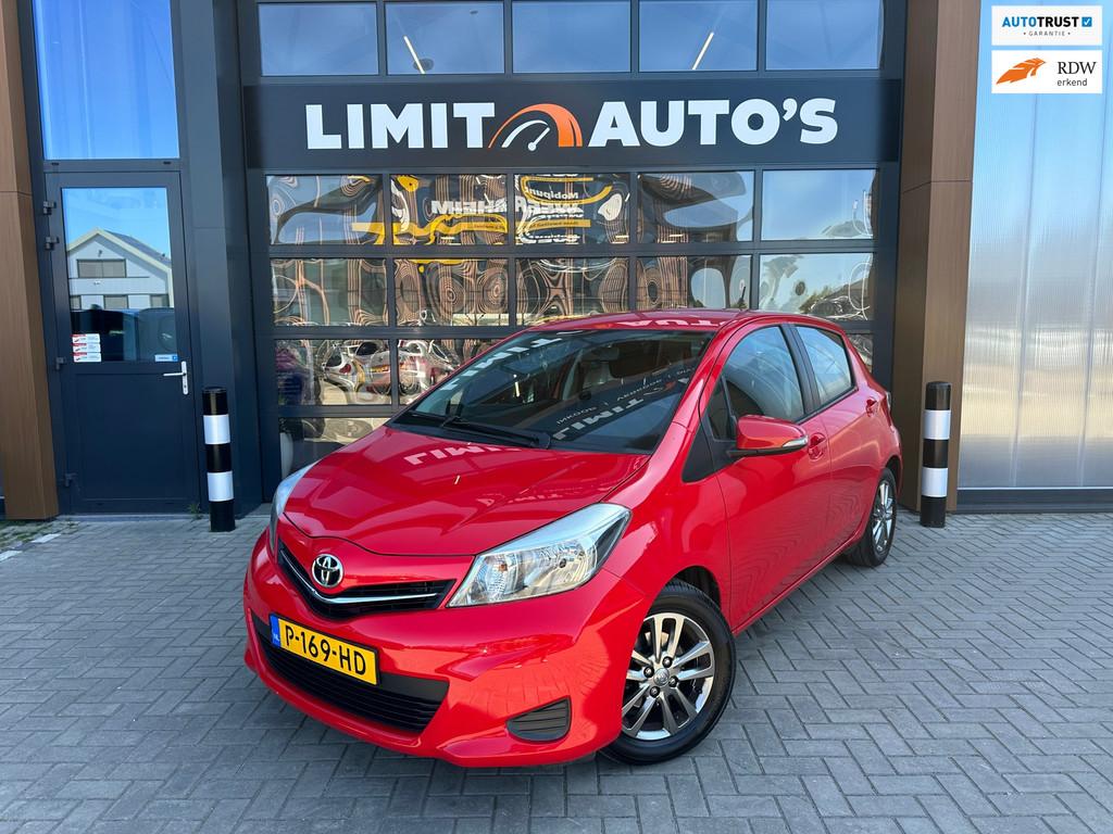 Toyota Yaris 1.3 VVT-i Aspiration Airco/Camera/Navi/El.ramen, Auto's, Voorwielaandrijving, Euro 5, Stof, 4 cilinders