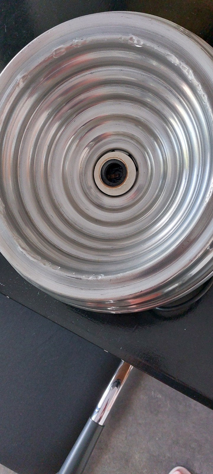4 stuks Flos aluminium hanglampen, Ophalen, Gebruikt, E27 (groot), Metaal