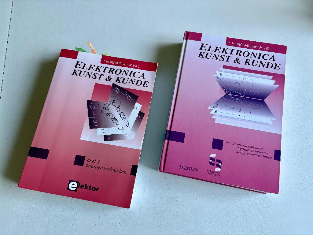 Elektronica, Kunst en Kunde deel 1 en deel 2, Ophalen of Verzenden, Overige onderwerpen, Horowitz en Hill, Zo goed als nieuw