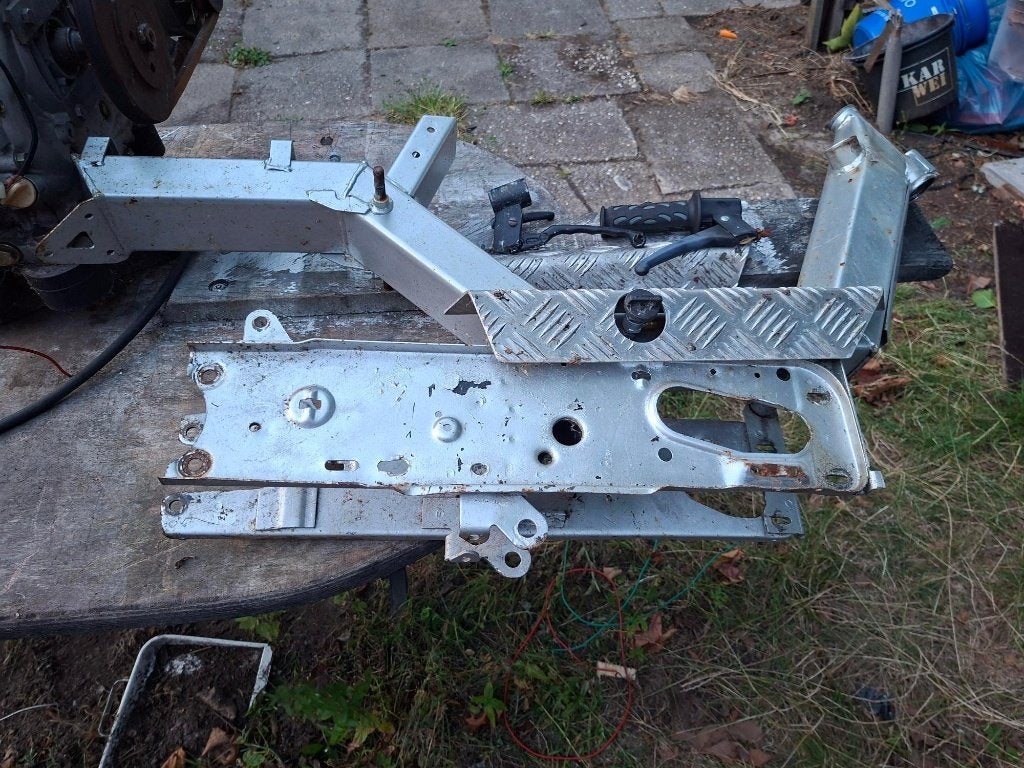 Vespa citta frame met delen, Ophalen, Gebruikt, Frame, Overige merken