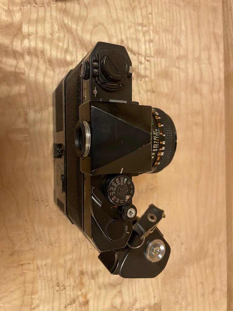 Foto 4 van Canon F-1 met 50mm lens en motor drive
