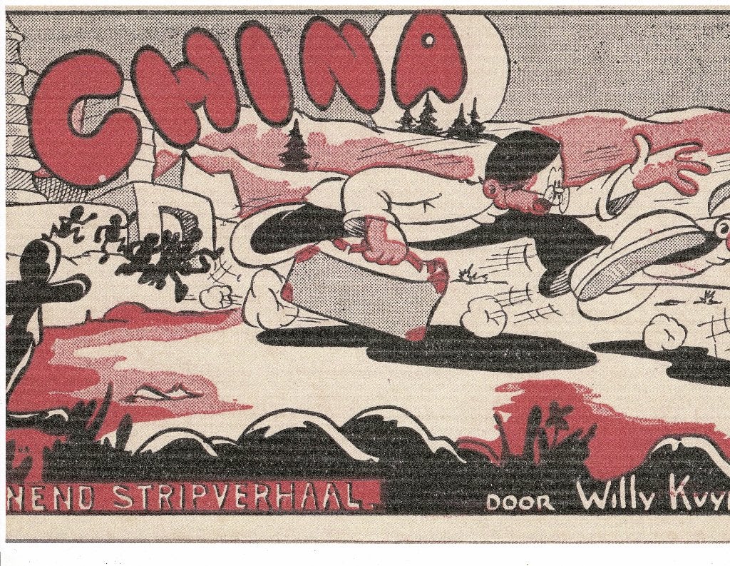China Willy Kuyper GEZOCHT, Boeken, Eén stripboek, Ophalen, Gelezen
