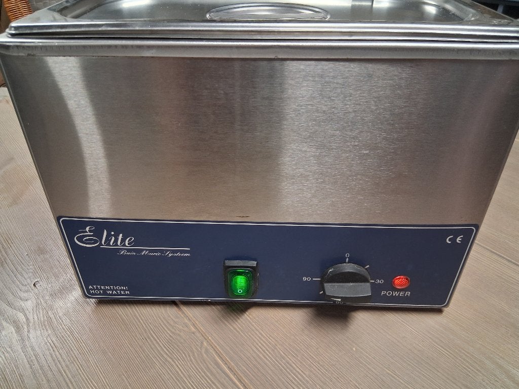 Professionele Horeca RVS warmhoud bak Hendi (groene knop), Ophalen, Gebruikt