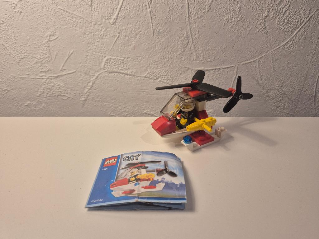 Lego City 4900 Fire Helicopter, Lego, Ophalen of Verzenden, Compleet, Complete set