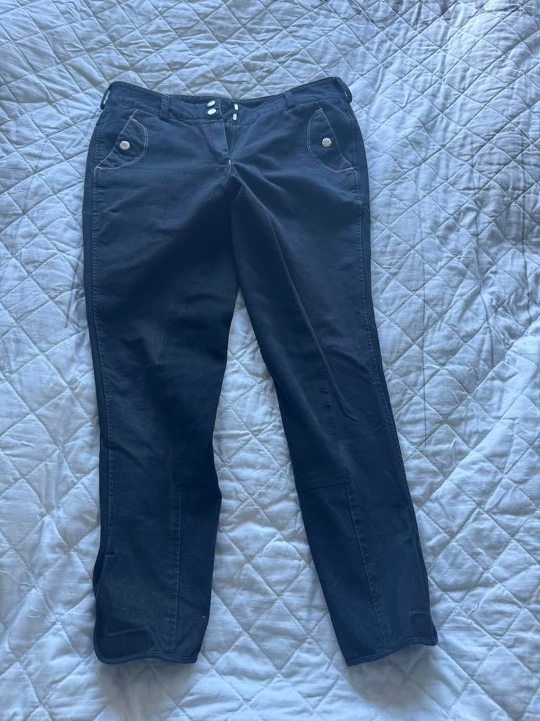 Zwarte jeans rijbroek, Zo goed als nieuw, Dames, Recreatie, Onderkleding