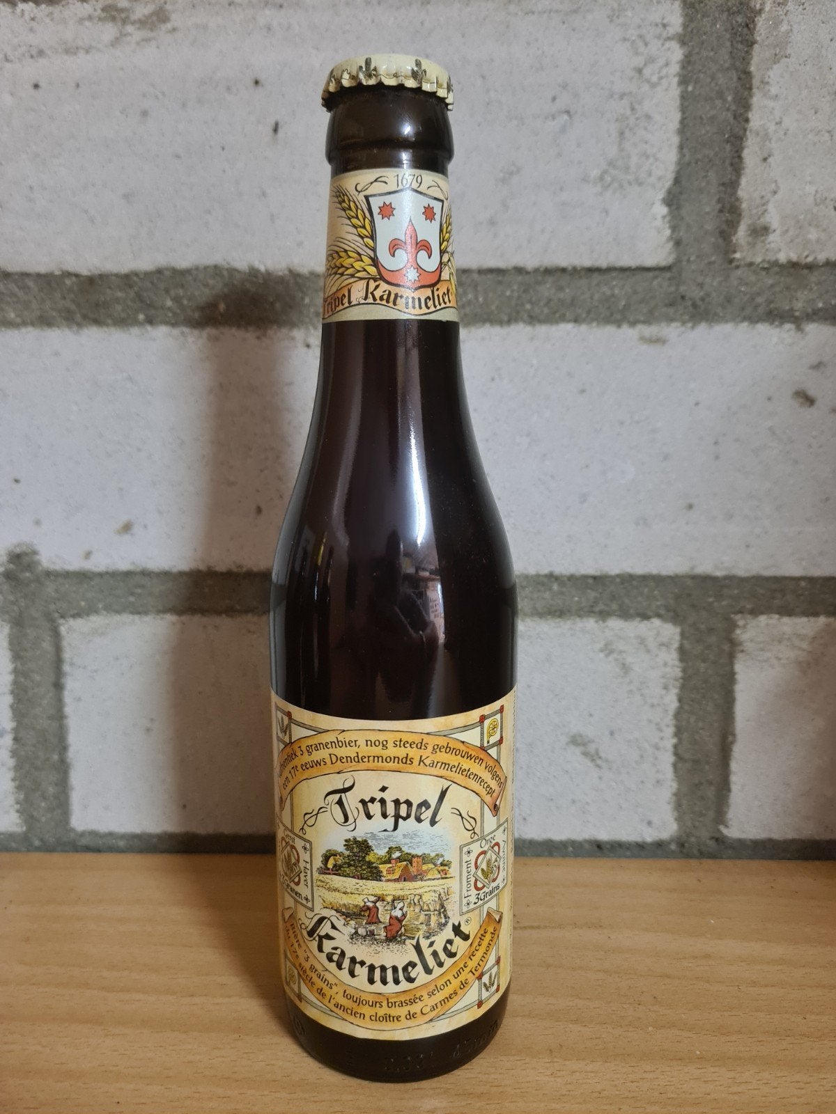 Volle fles Tripel Karmeliet - eind jaren '90, Ophalen of Verzenden, Nieuw