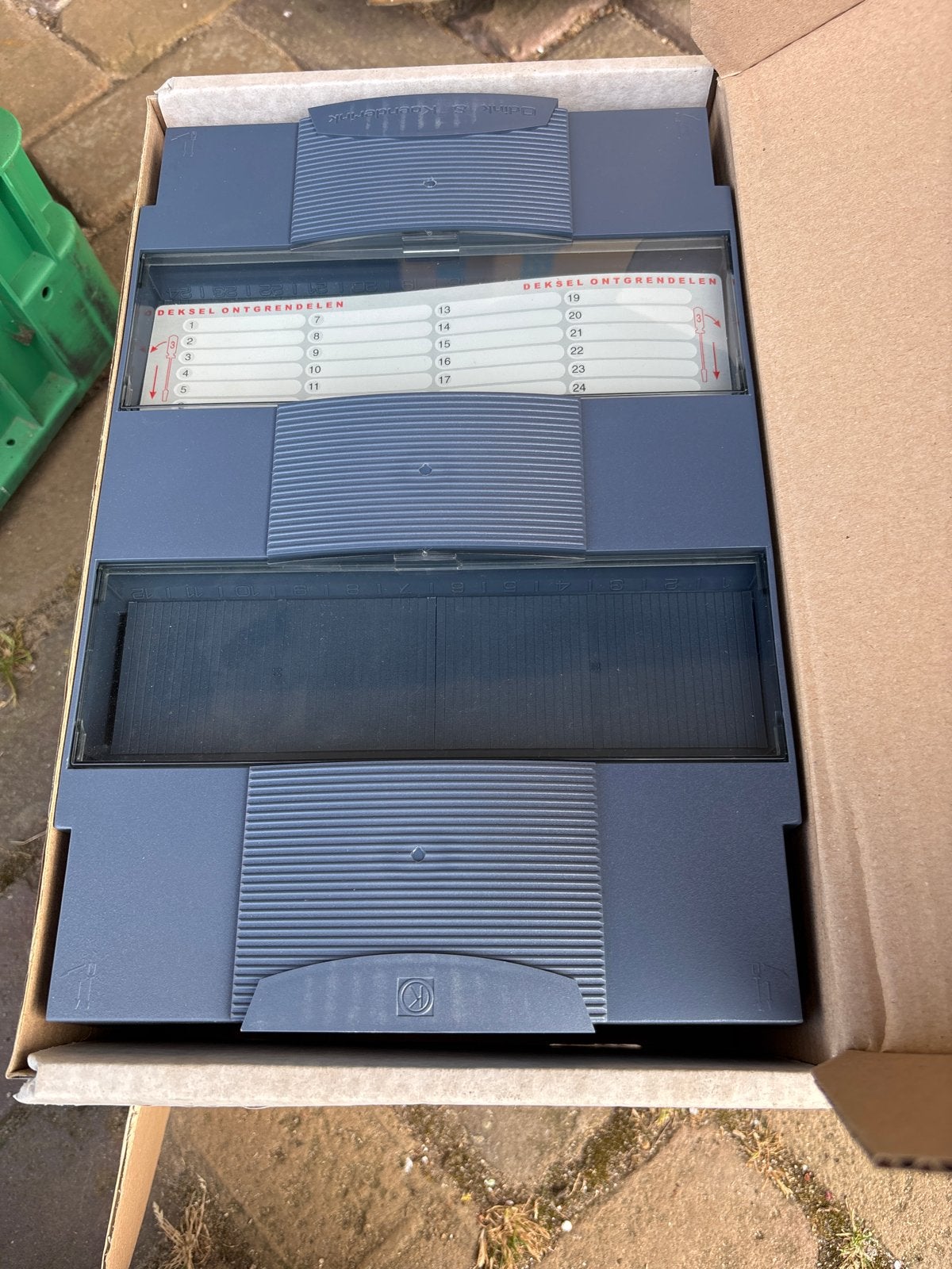 4 stuks Groepenkast ledig 24 modules, Ophalen, Nieuw, ABB, Groepenkast
