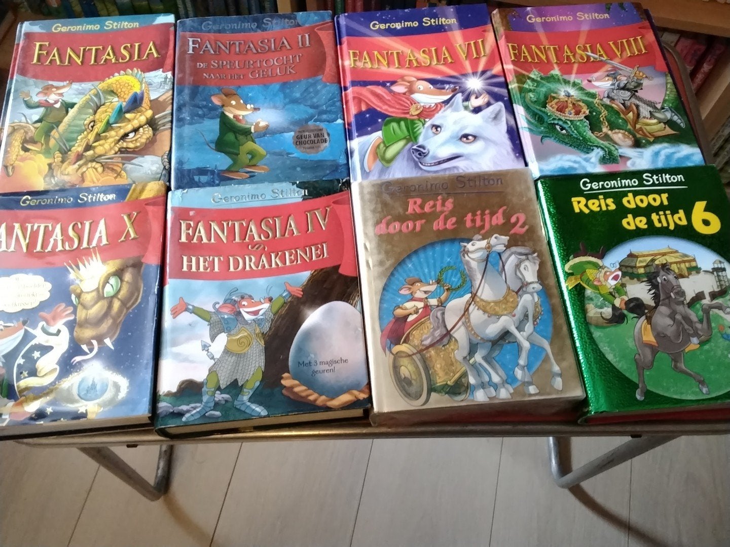 geronimo stilton fantasia boeken nu € 5 per stuk zie omschri, Ophalen of Verzenden, Gelezen