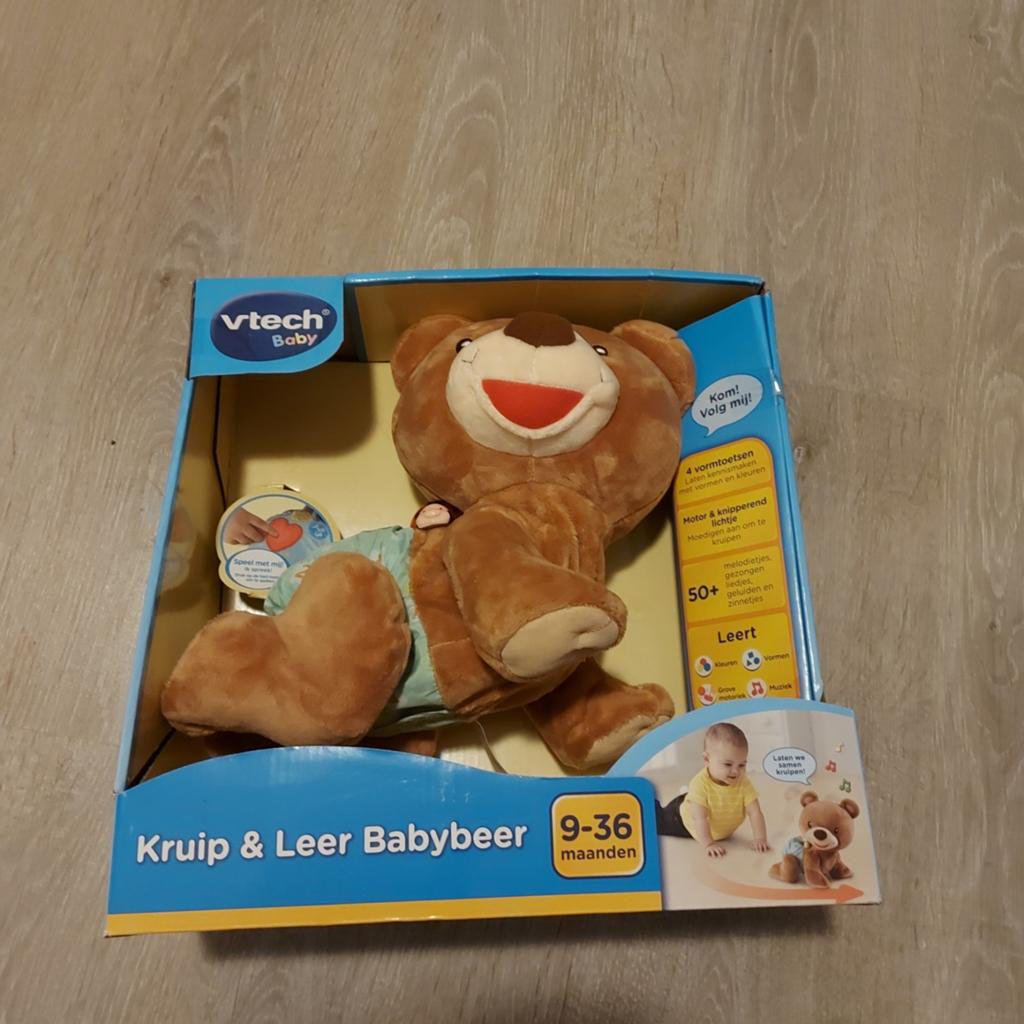 Nieuwe VTech Kruip & Leer Beer., Ophalen of Verzenden, Nieuw, Overige typen, Met licht