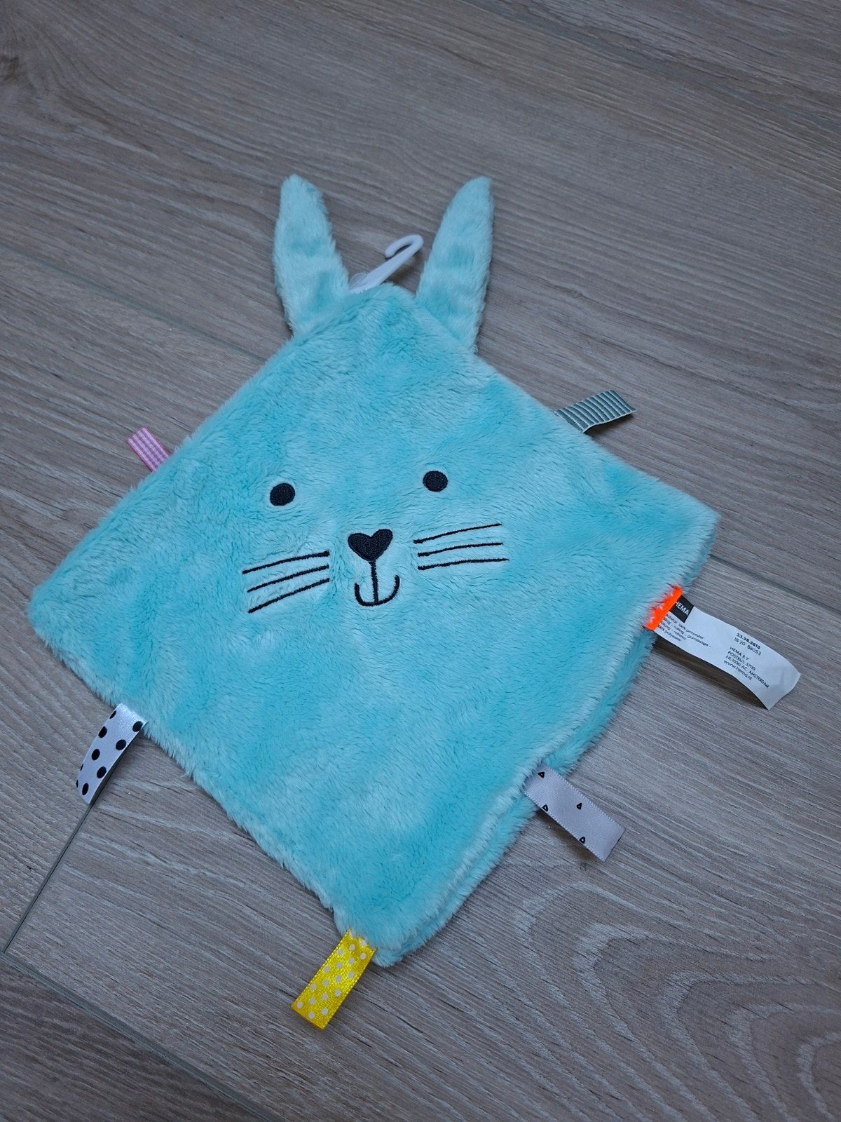 NIEUW blauw turquoise knuffeldoekje HEMA, Hema, Overige karakters, Blauw, Ophalen of Verzenden