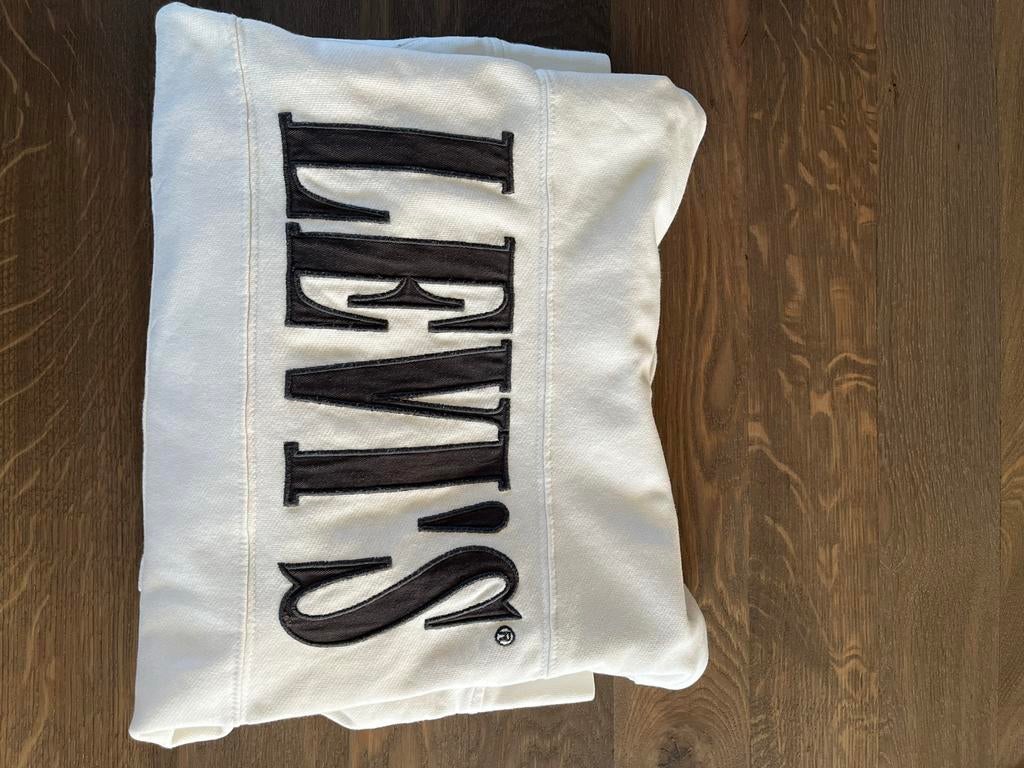 Hoodie van Levi’s, Ophalen of Verzenden, Zo goed als nieuw, Maat 46 (S) of kleiner, Wit