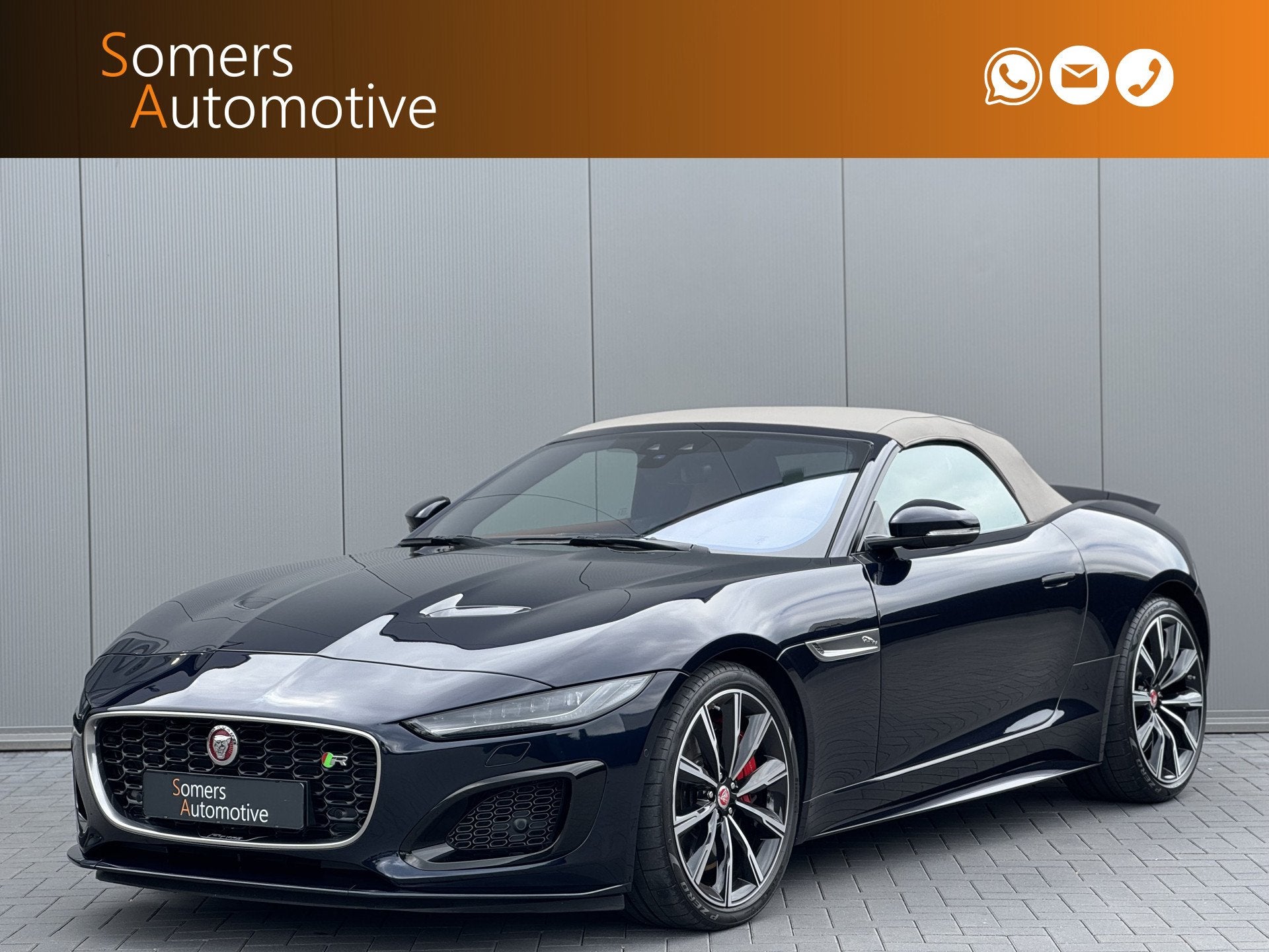 Jaguar F-Type P575 AWD 5.0 V8 Supercharged R | SVO Paint | M, Auto's, Automaat, 8 cilinders, Blauw, Vierwielaandrijving