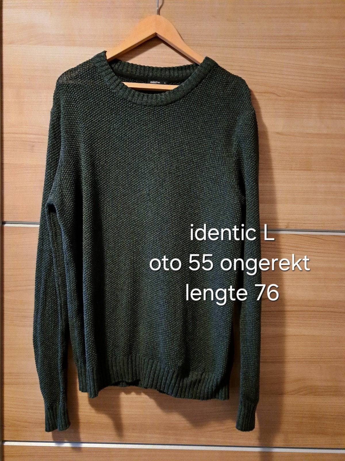 identic trui groen maat L, Maat 52/54 (L), Ophalen of Verzenden, Zo goed als nieuw, Groen