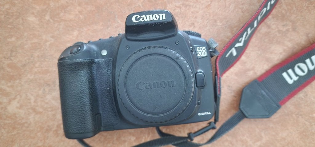 Canon eos 20D, Audio, Tv en Foto, Ophalen, Canon, Zo goed als nieuw, Accu