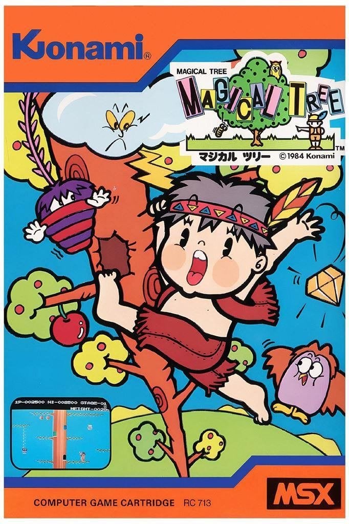 KONAMI Magical Tree MSX 2 Retro videogame Poster, Avontuur en Actie, Verzenden, 1 speler, Nieuw