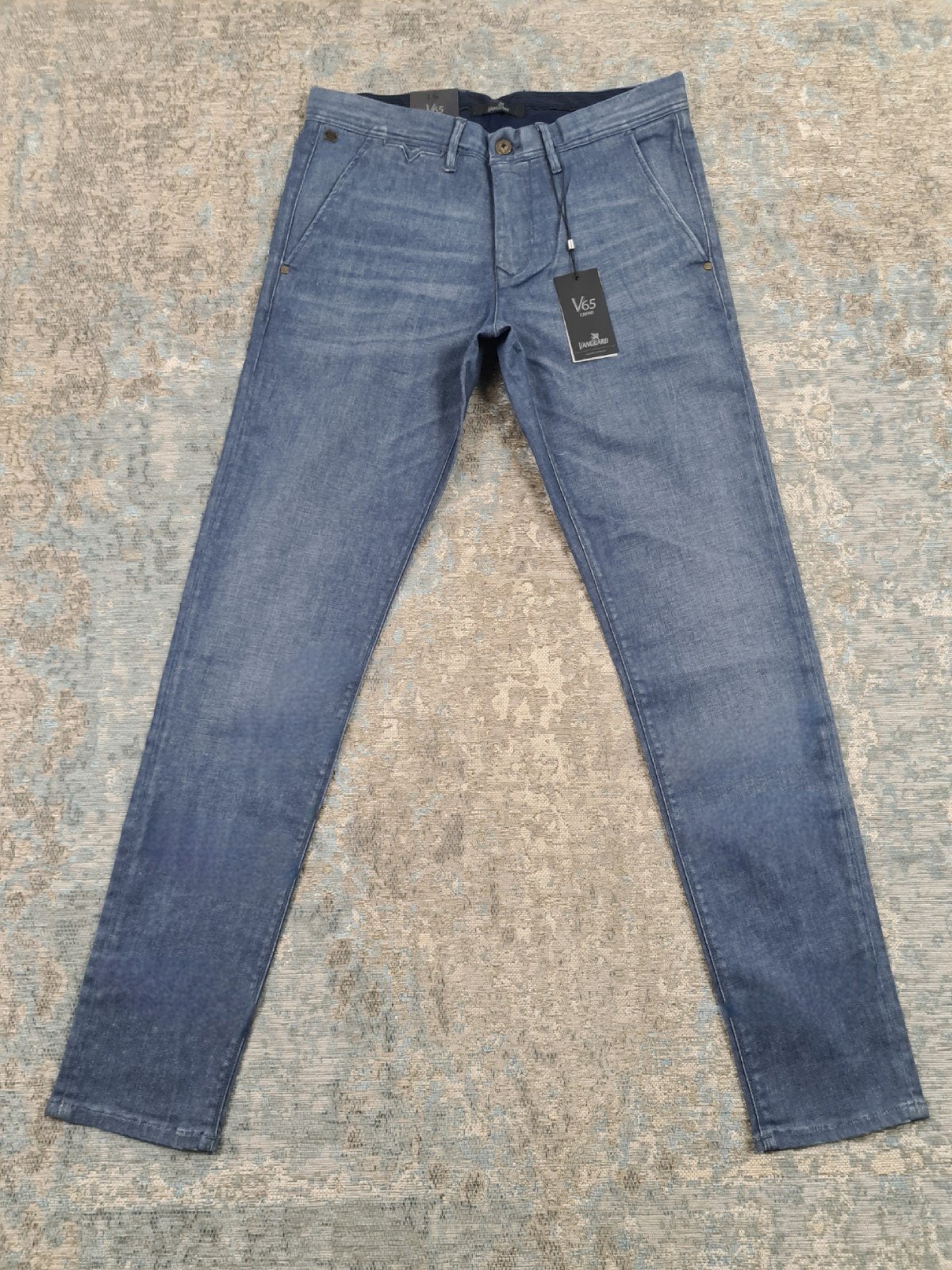 Vanguard V65 Chino W33 L34 NIEUW Slim STRETCH Bronno3334, Kleding | Heren, Broeken en Pantalons, Maat 52/54 (L), New Yorkstraat 50, 1175 RD Lijnden