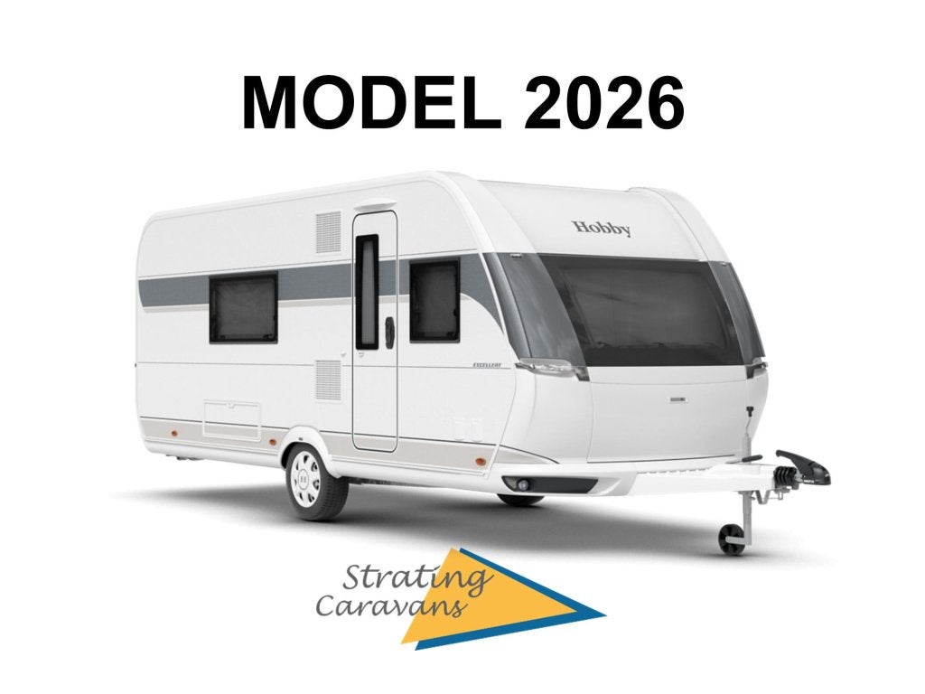 Hobby Excellent 540 WFU NIEUW!! MET BADKAMER!!, Rondzit, Hobby, Schokbreker, Bedrijf