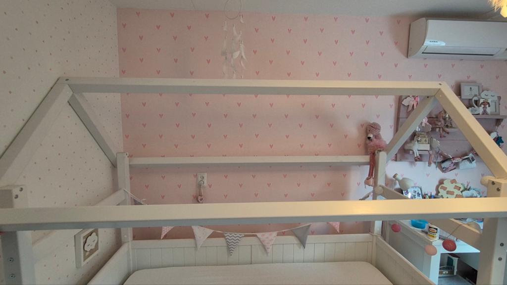 Bedhuisje, dakbed, dakframe voor Flexworld bed., Ophalen, 100 cm, Eenpersoons, 210 cm