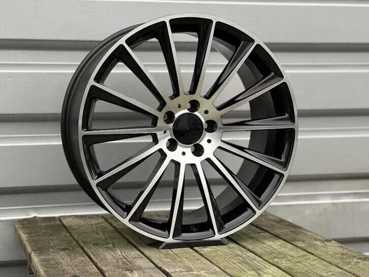 17" 18” MERCEDES AMG Look Sportvelgen FITS A-B-C-E-CLA-Vito, 18 inch, Gebruikt, Velg(en), -