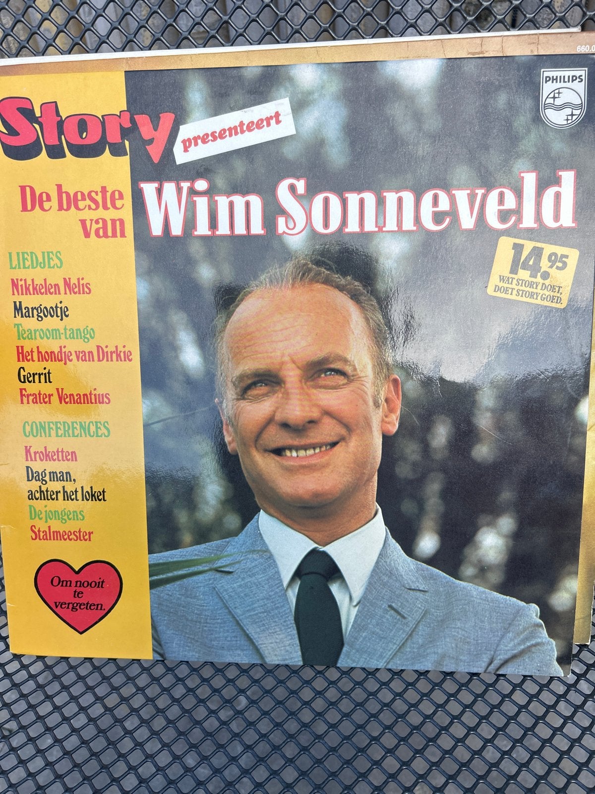 Wim Sonneveld - De Beste Van (LP, 1959, Philips), Cd's en Dvd's, LP, Gebruikt, Cabaret of Kleinkunst, Ophalen of Verzenden