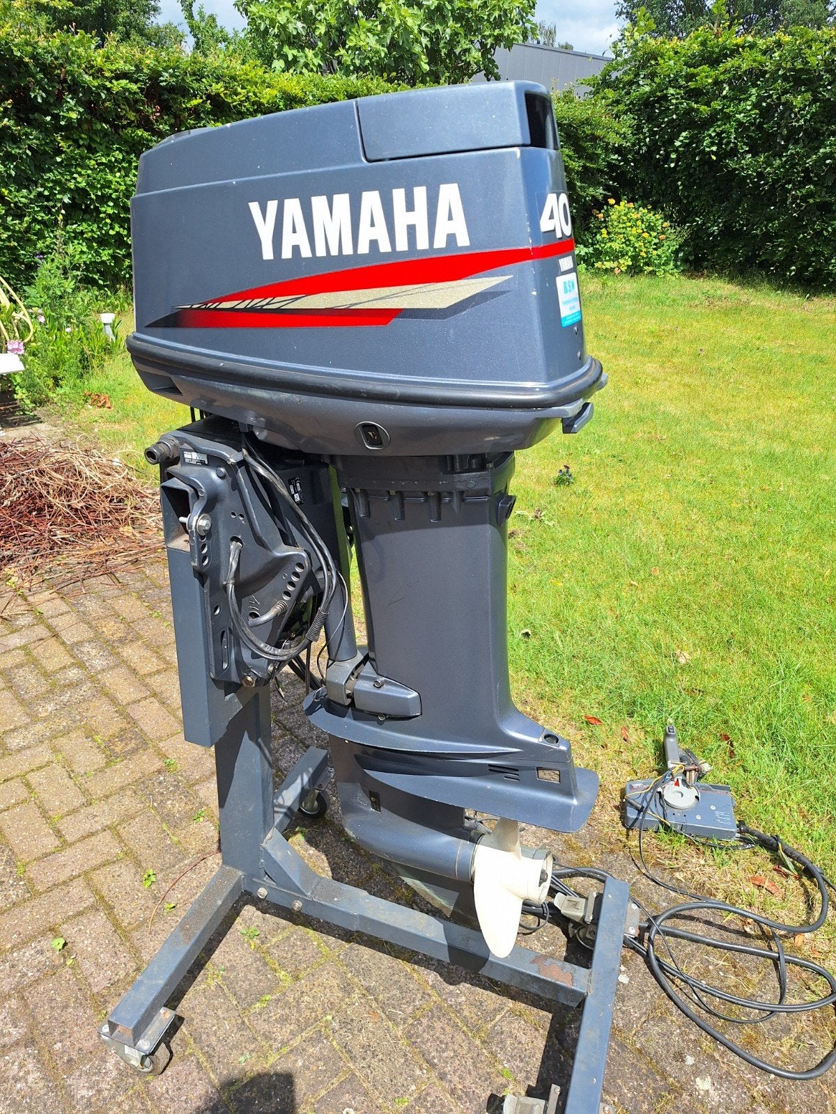 Yamaha 40pk buitenboordmotor powertrim, Ophalen, Benzine, 30 pk of meer