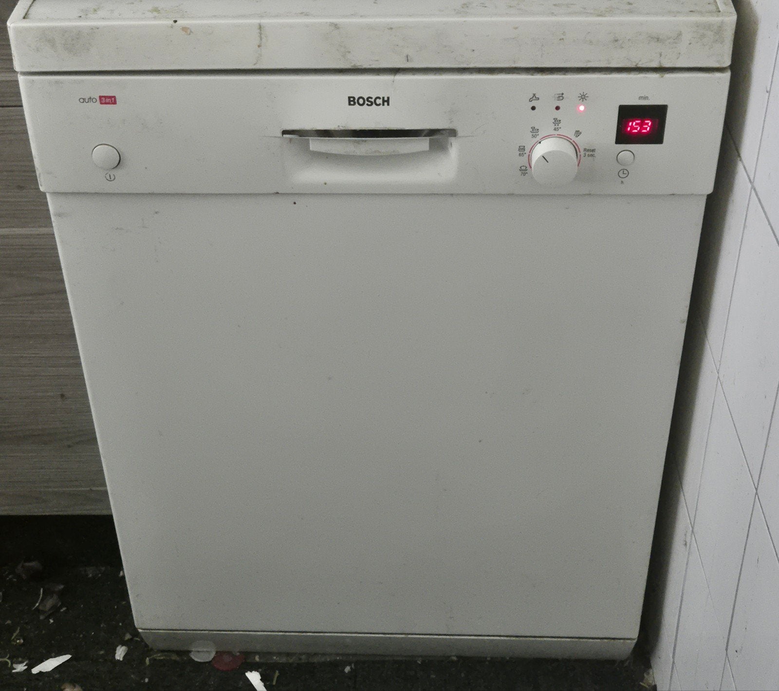 Bosch Silence vaatwasser, goed functionerend, Ophalen, Gebruikt, 85 tot 90 cm