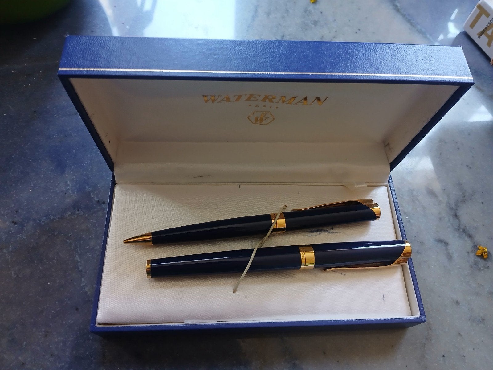 vulpen set Waterman L'Etang, Ophalen of Verzenden, Zo goed als nieuw, Vulpen, Waterman