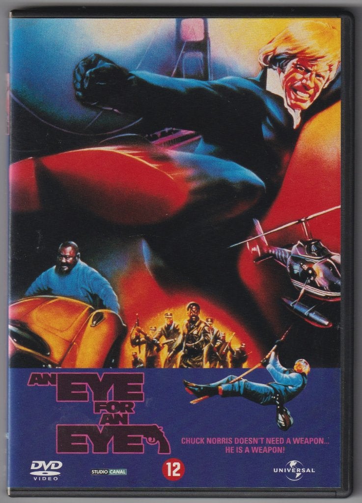 An Eye For An Eye ( Chuck Norris ), Alle leeftijden, Verzenden, Zo goed als nieuw