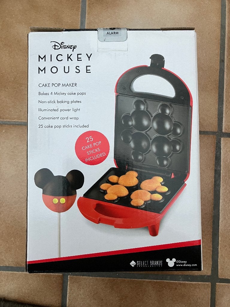 Mickey Mouse ( Disney ) Cake Pop machine maker, Ophalen of Verzenden, Mickey Mouse, Zo goed als nieuw, Overige typen