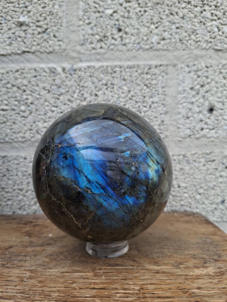Labradoriet bol no 1, Ophalen of Verzenden, Mineraal