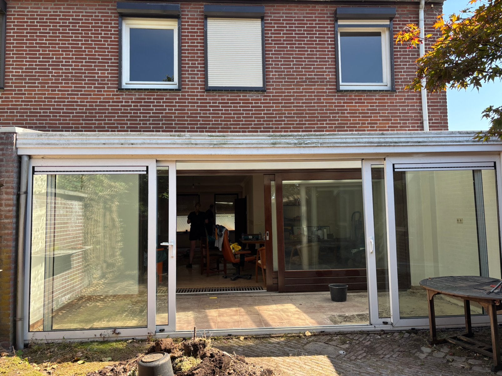 Serre 6,20 breed x 2 m diep, Ophalen, Gebruikt, Serre