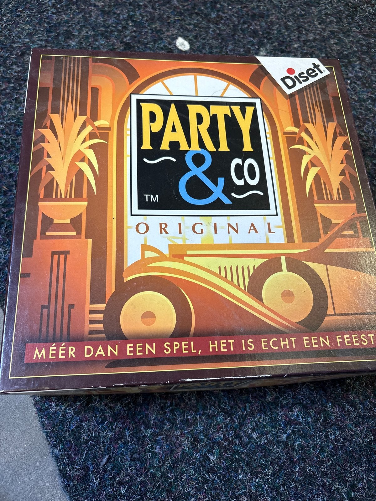 Party & Co Original Bordspel - Diset, Drie of vier spelers, Ophalen, Gebruikt